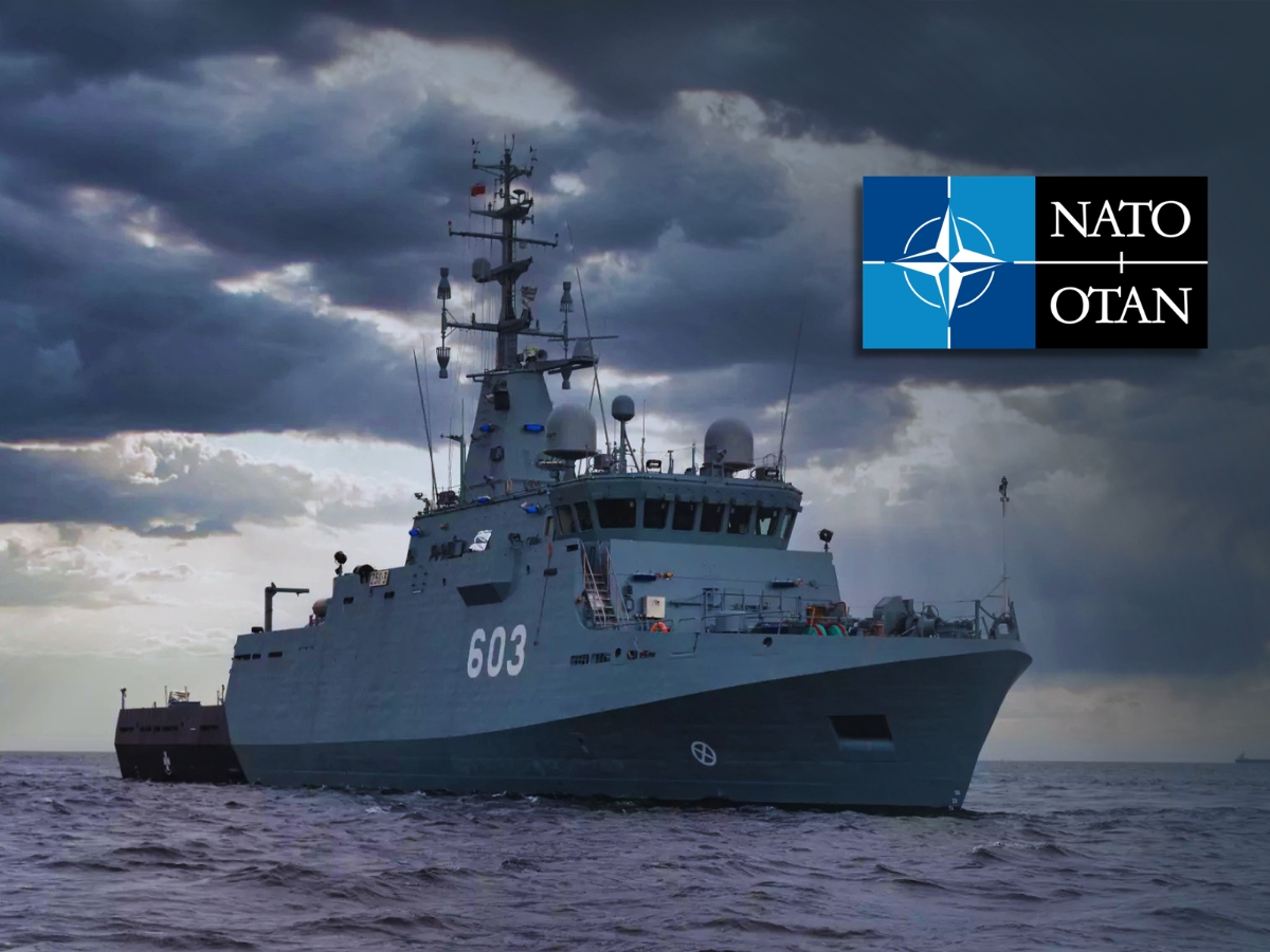 ORP Mewa dołączyła do SNMCMG1 NATO