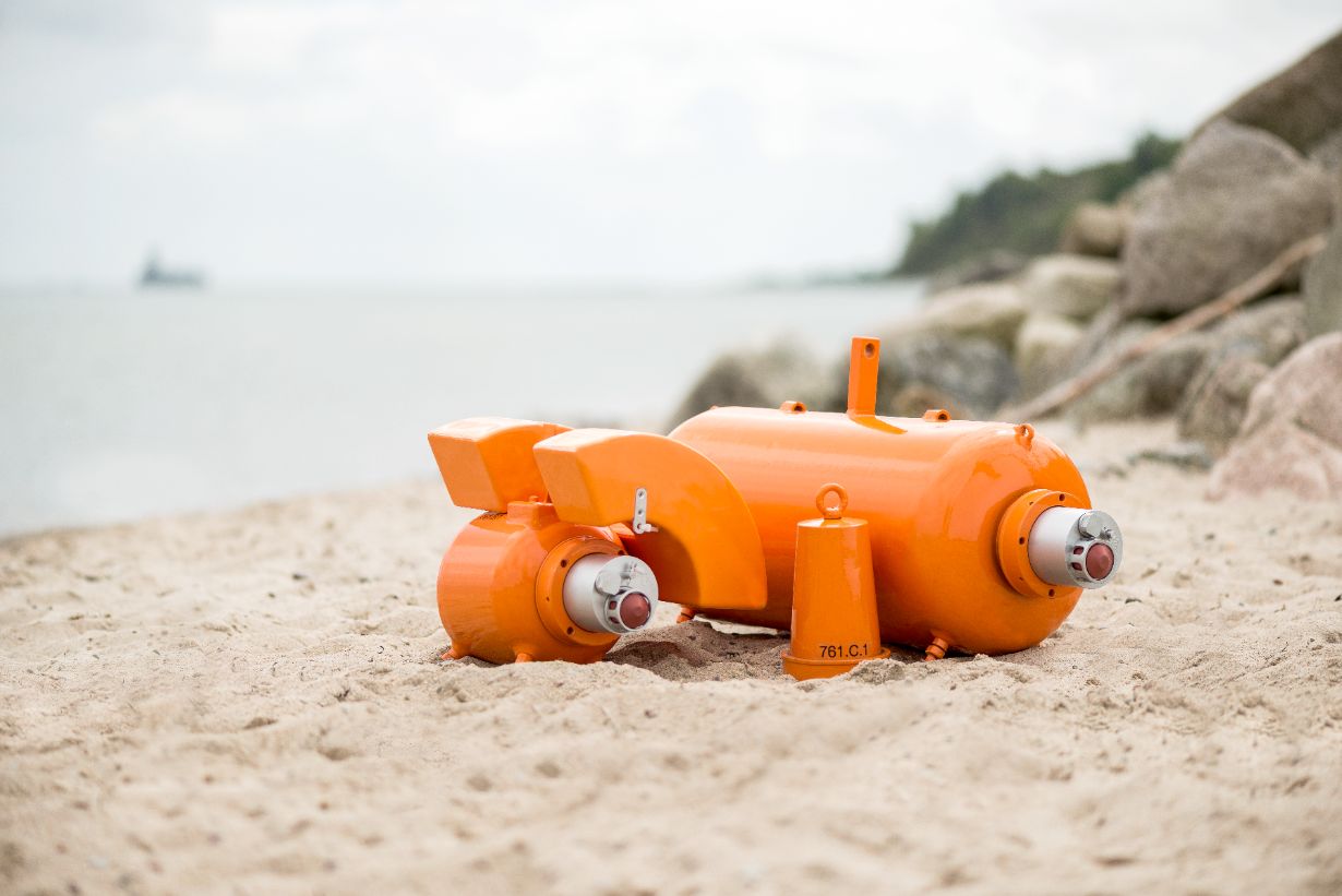 Toczki na plaży